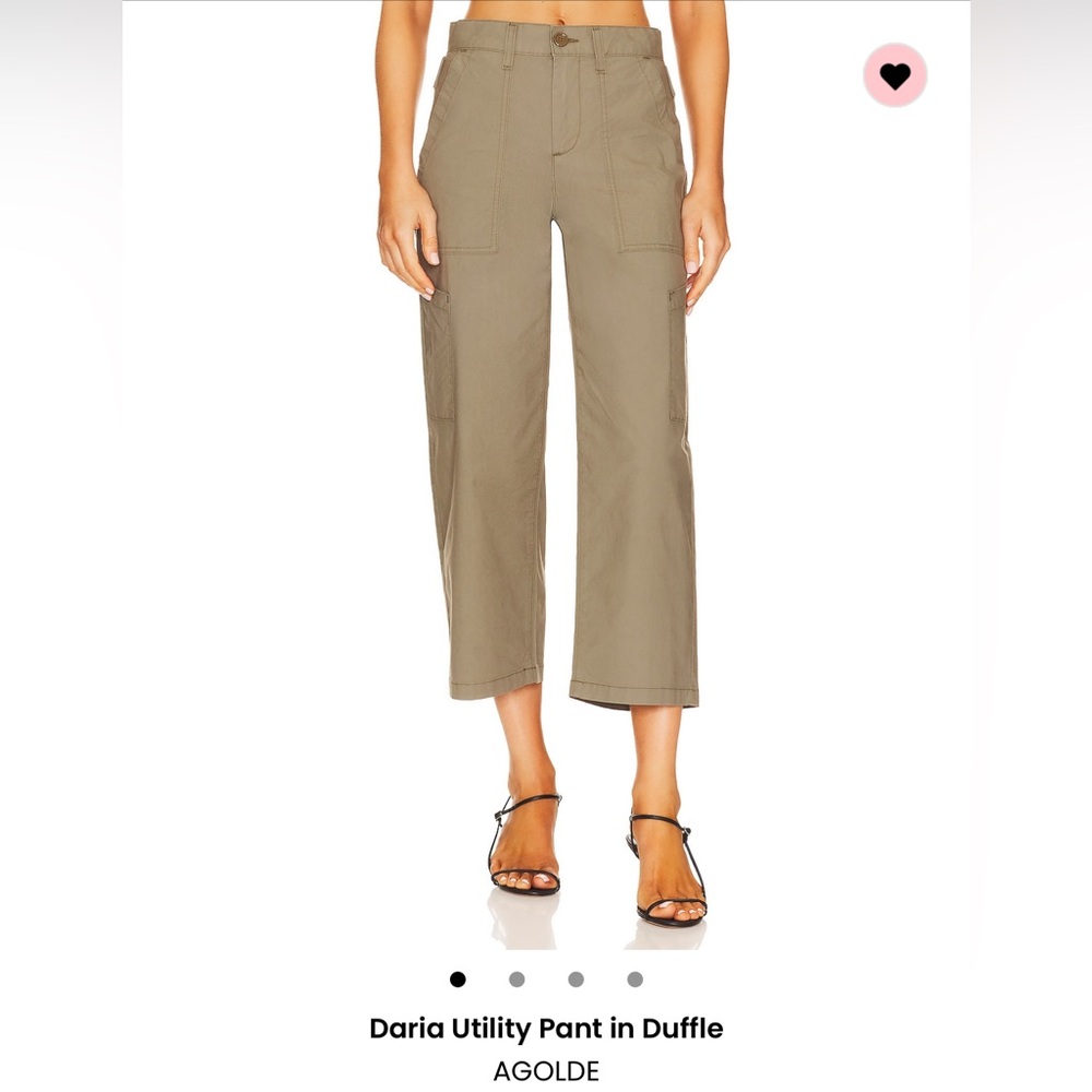 AGOLDE Daria Utility Pant in Duffle